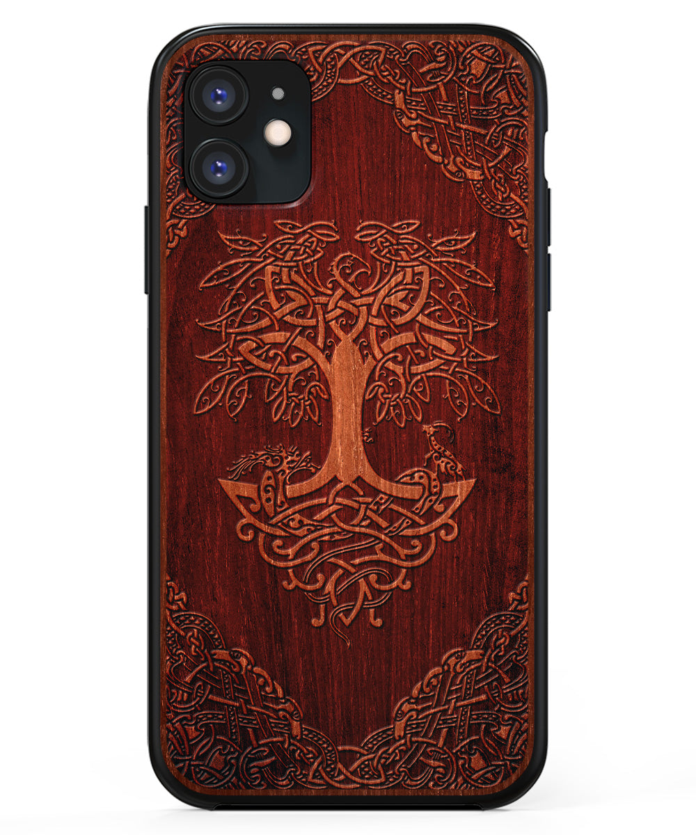 Yggdrasil | Engraved Wood Phone Case Yggdrasil | Engraved Wood Phone Case