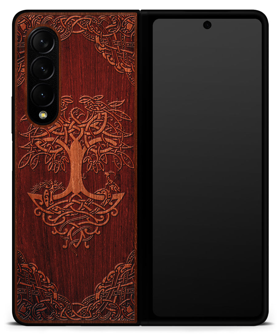 Yggdrasil | Engraved Wood Phone Case | New World Viking